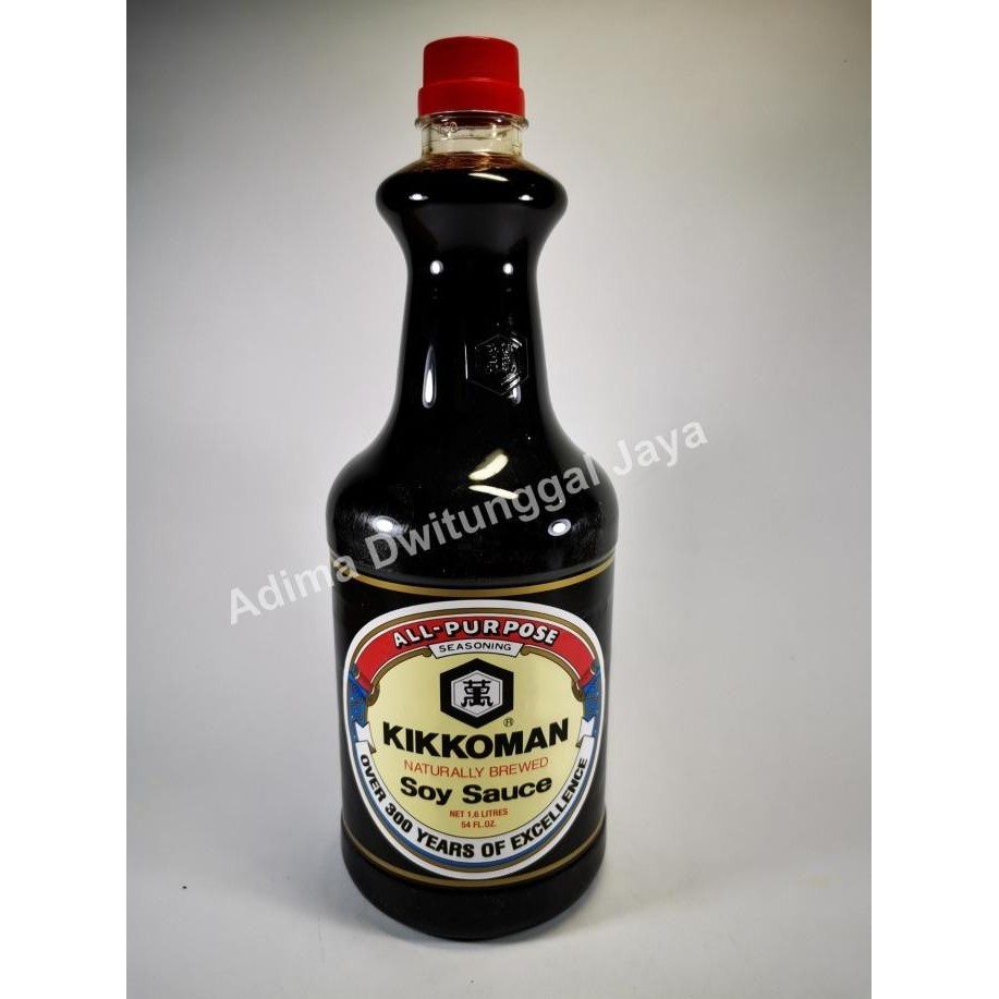 

soy sauce kikkoman 1.6 ltr / kecap asin / kecap jepang termurah