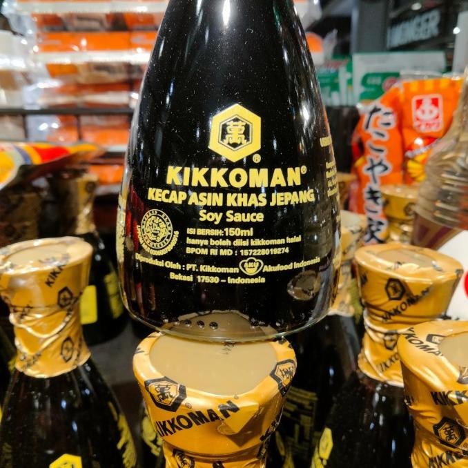

kikoman soy sause / kecap asin khas jepang 150 ml termurah