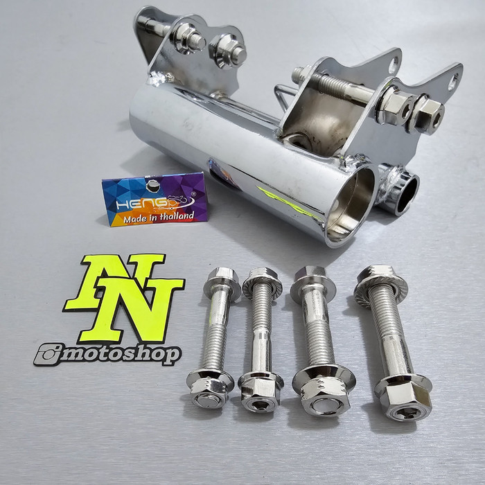 TERBARU SET baut engine mounting monting MIO SPORTY SMILE SOUL FINO probolt stainless thailand HOT