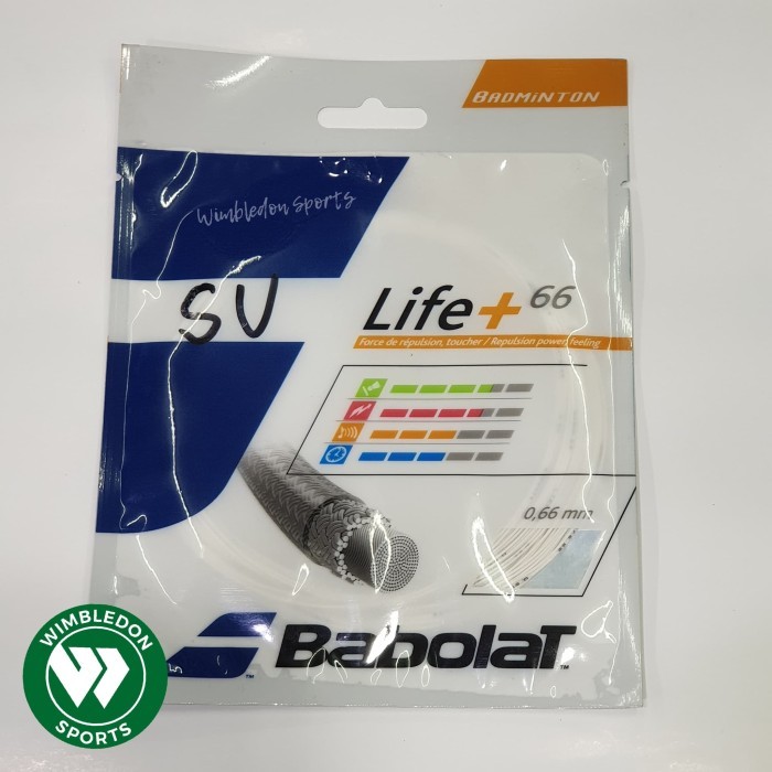 TERLARIS Senar Badminton Babolat LIFE 66+ / Senar Bulutangkis BABOLAT 66