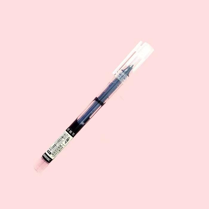 

TERMURAH (BISA COD) 1 PCS PENA CAIRAN CEPAT KERING 0.5MM TANDA TANGAN HITAM UNTUK KANTOR ATAU