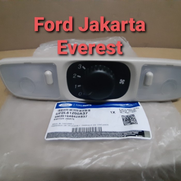 lampu tengah ford everest swicth ac tengah ford everest original