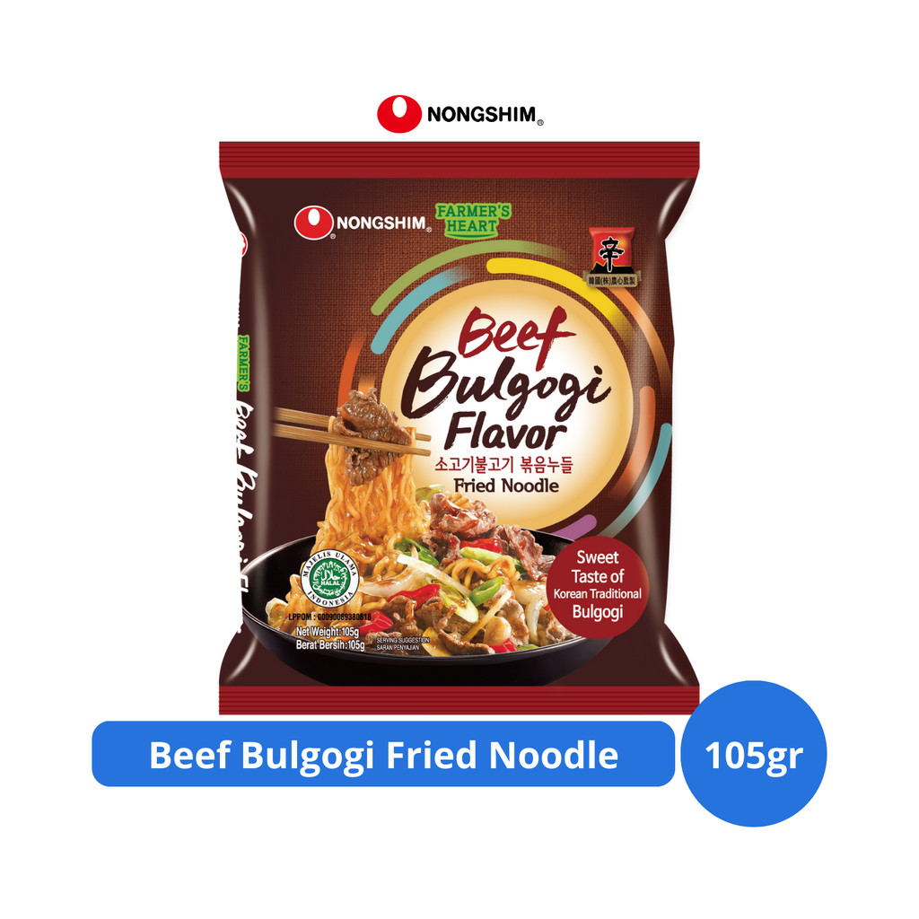 

Nong Shim Beef Bulgogi Fried Noodle 105gr