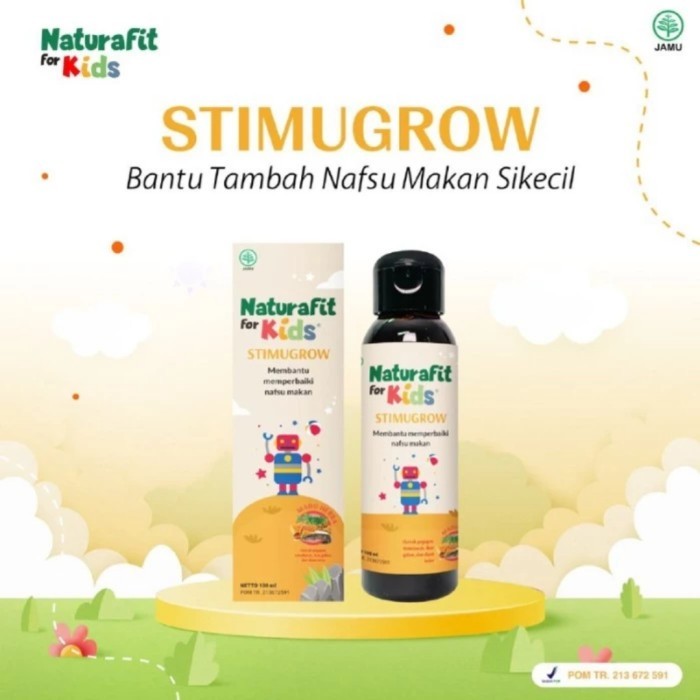 

ORIGINAL Naturafit For Kids Stimugrow Madu Penambah Nafsu Makan Anak PREMIUM