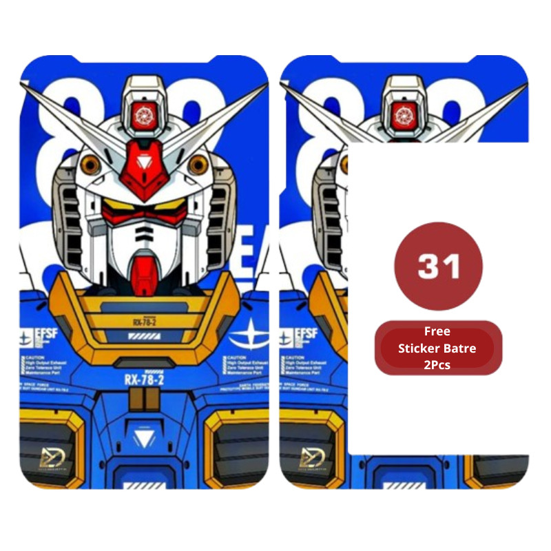 

Premium Cut - Resikoid Kertas M200 Cutting Best Quality 31 Garskin Stiker / Case Custom Terlaris 2PCS/ Fullbody