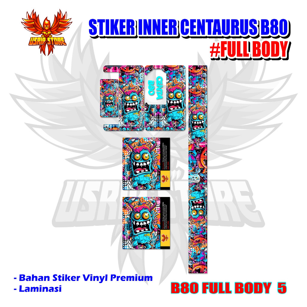 

Premium Cut - Stiker Centab80 2 Centa 5 Garskin Stiker / Case Custom Terlaris 2PCS/ Fullbody