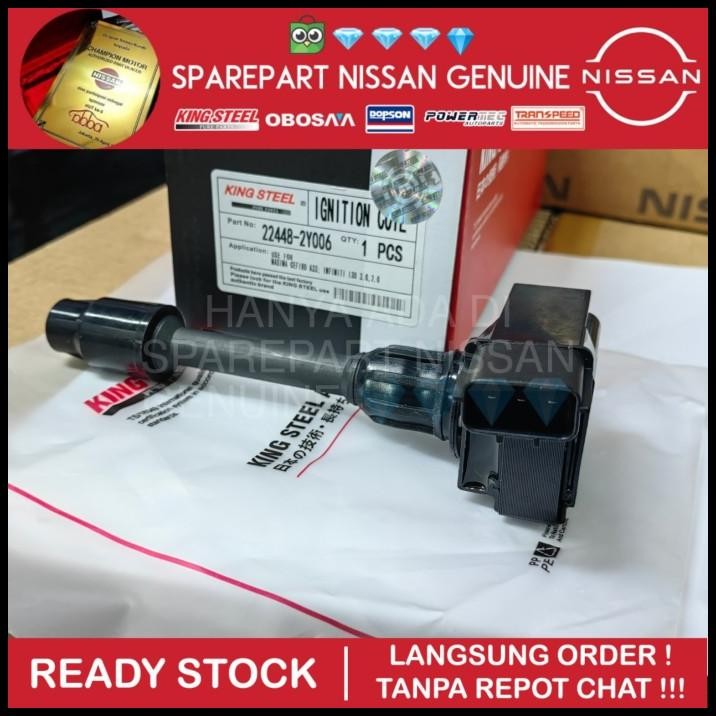 Koil Busi Infiniti Cefiro A33 Vq30 Maxima Ignition Coil Oem Nissan