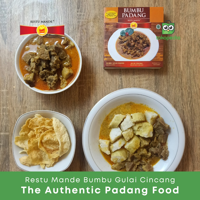 

Bumbu Gulai Daging / Cincang Restu Mande 150 Gram