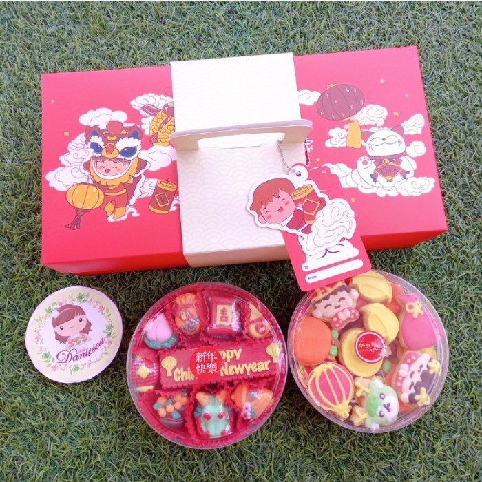 

PROMO !!! SALE TERLARIS HAMPERS IMLEK PAKETAN KUE KERING SINCIA READY
