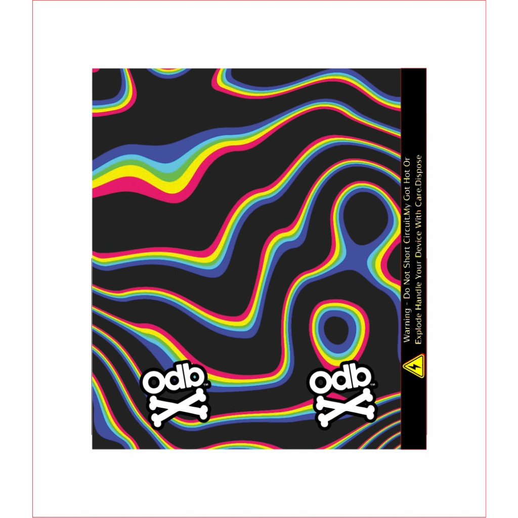 

Premium Cut - Warp Stiker Batre 18650 Hologram 18 Garskin Stiker / Case Custom Terlaris 2PCS/ Fullbody