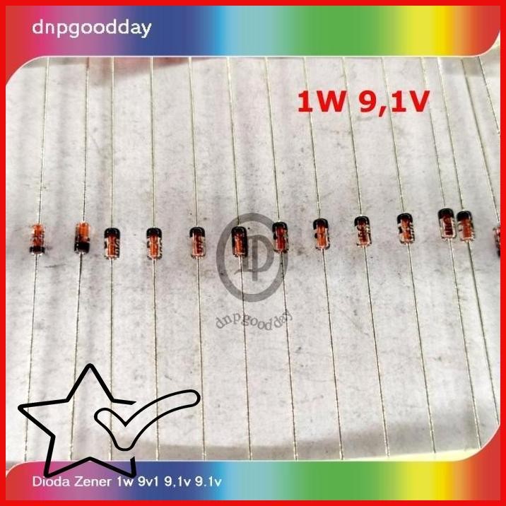 [DNP] DIODA ZENER 1W 9V1 9,1V 9.1V