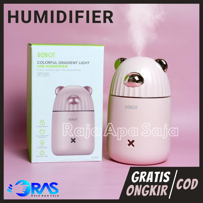 Air Humidifier Diffuser Aromaterapi Humidifer Difuser Disfuser Pink