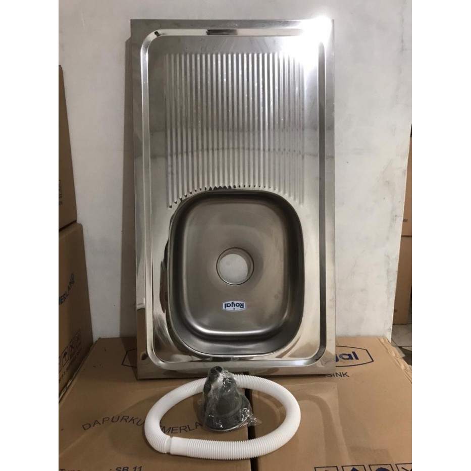 bak cuci piring royal ST 3 sayap stainless BCP kitchen sink dapur