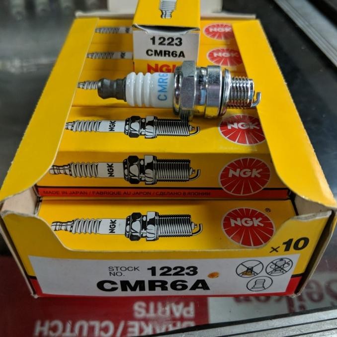 busi ngk cmr6a cmr 6 a busi mesin potong rumput dll original per pcs