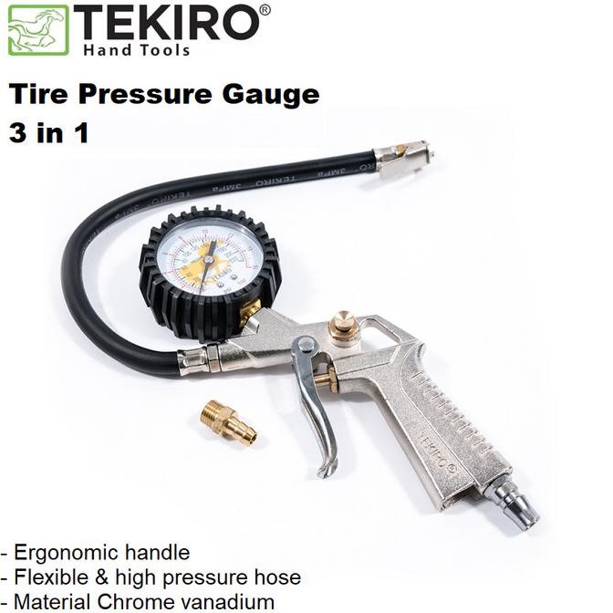Pompa Angin Ban (Air Pressure Gauge) Tekiro