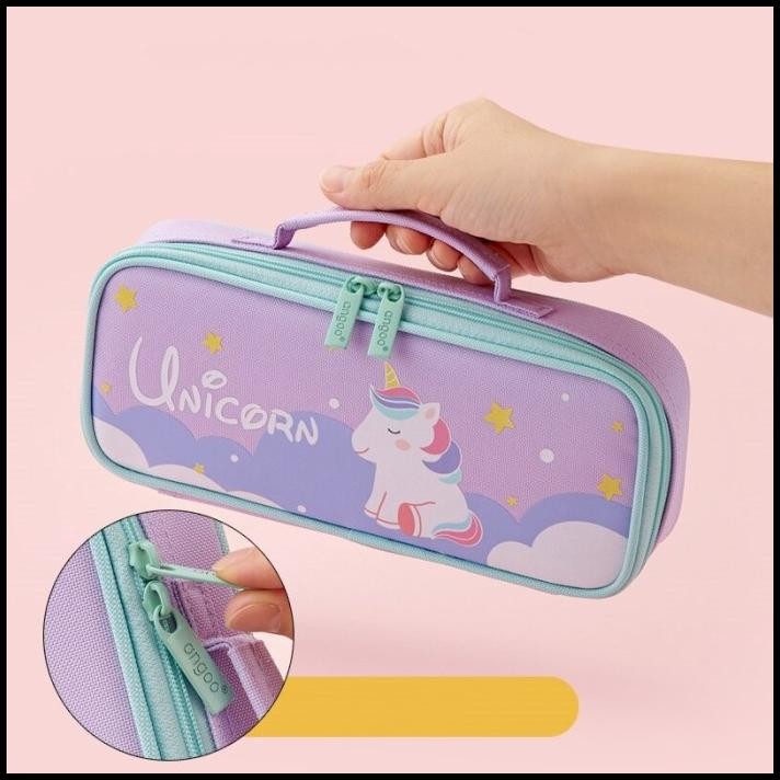 

Tempat Pensil / Angoo dreaming set Handbag Style Pencil Case Hand