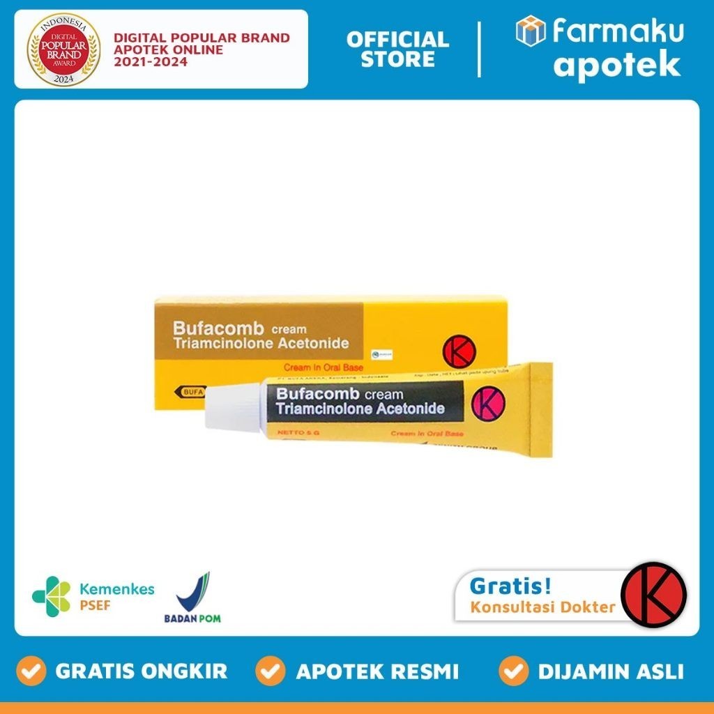 Bufacomb Cream 5 gr - KGS