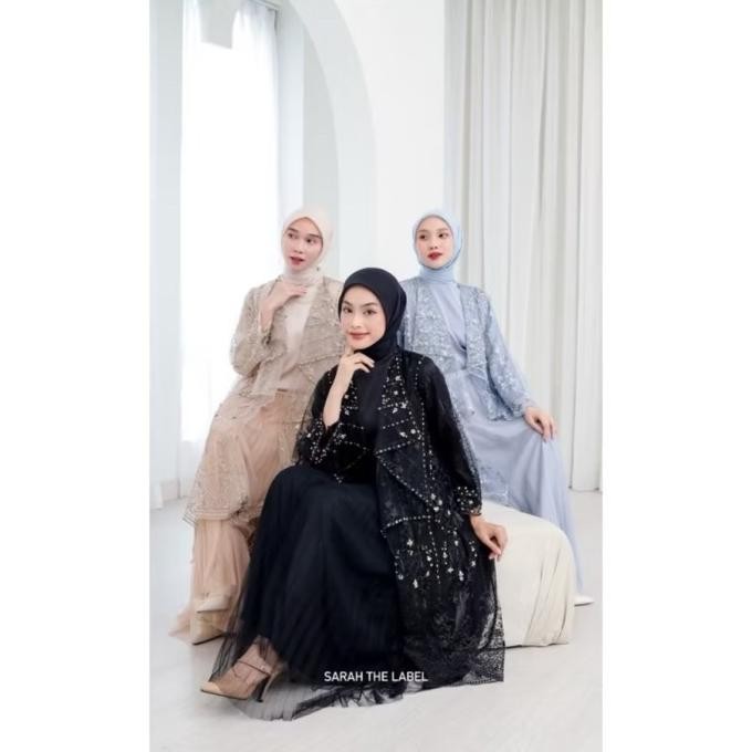 INARA DRESS | STL Sarah the Label Gamis Muslim Dress Kondangan Pesta AS99
