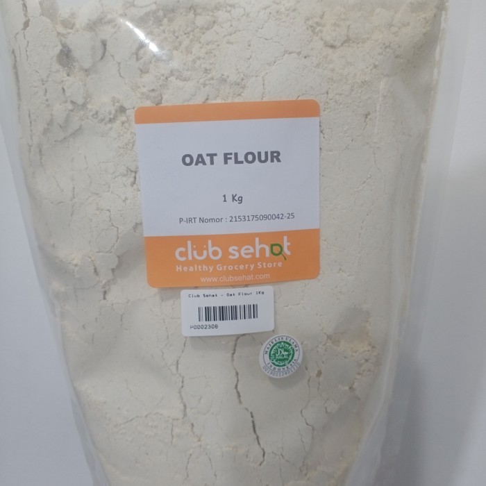 

BARANG TERLARIS CLUB SEHAT - OAT FLOUR GLUTEN FREE 1KG