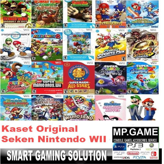 Kaset NINTENDO WII / CD WII Seken ORIGINAL