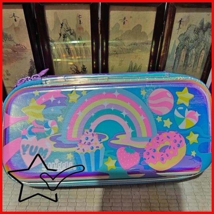 

[R28] KOTAK CASE PENSIL SMIGLE RAINBOW HEART ORIGINAL