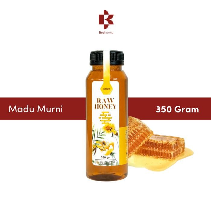 

Madu Murni 350 Gram Safiya Honey Raw Syrup Botol Sirup