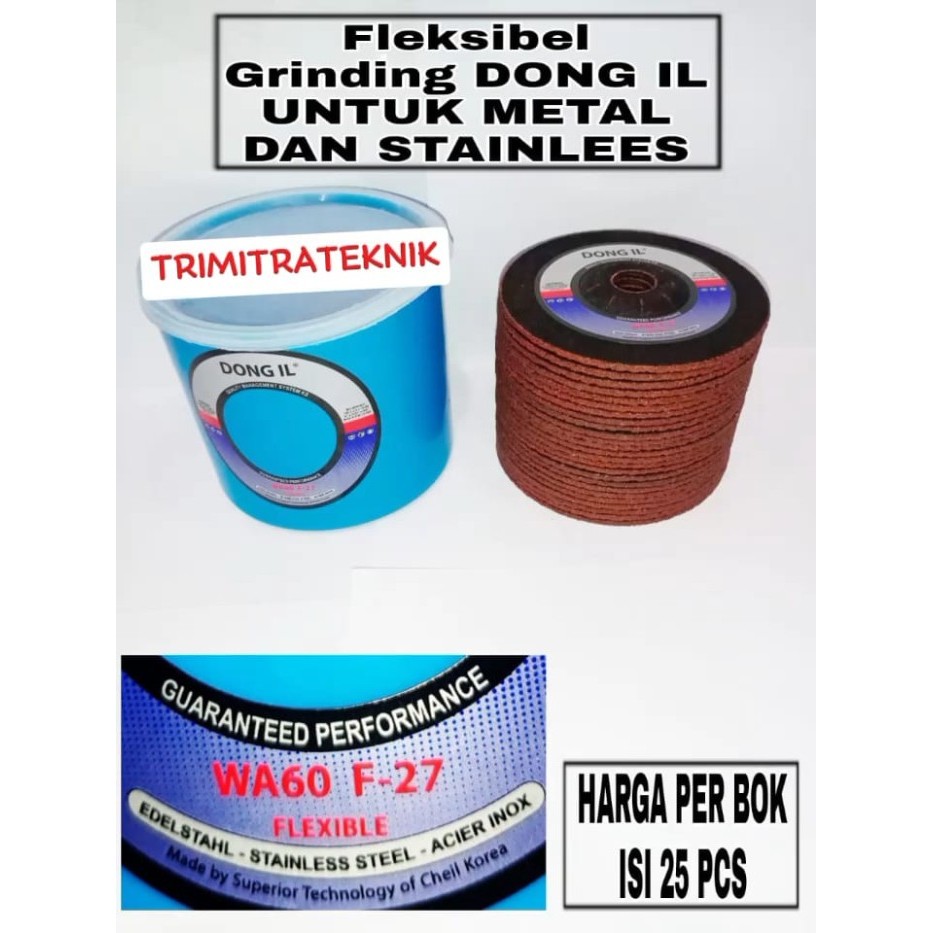 DONG IL Flexible (Batu Poles Gerinda Fleksibel) WA60 F-27