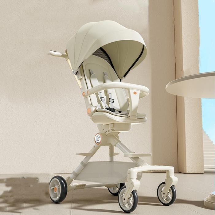STROLLER BAYI KERETA DORONG BAYI 2 ARAH STROLLER DUDUK TRAVELLING DILIPAT (BISA DUDUK DAN BERBARING