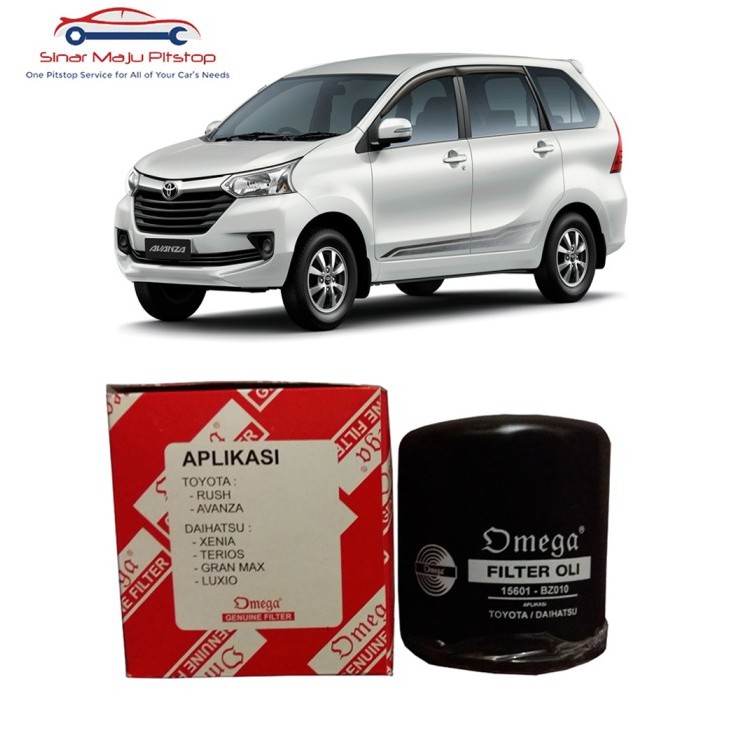 PAKET SHELL HELIX HX6 10W-40 & FILTER OLI MOBIL TOYOTA AVANZA & RUSH