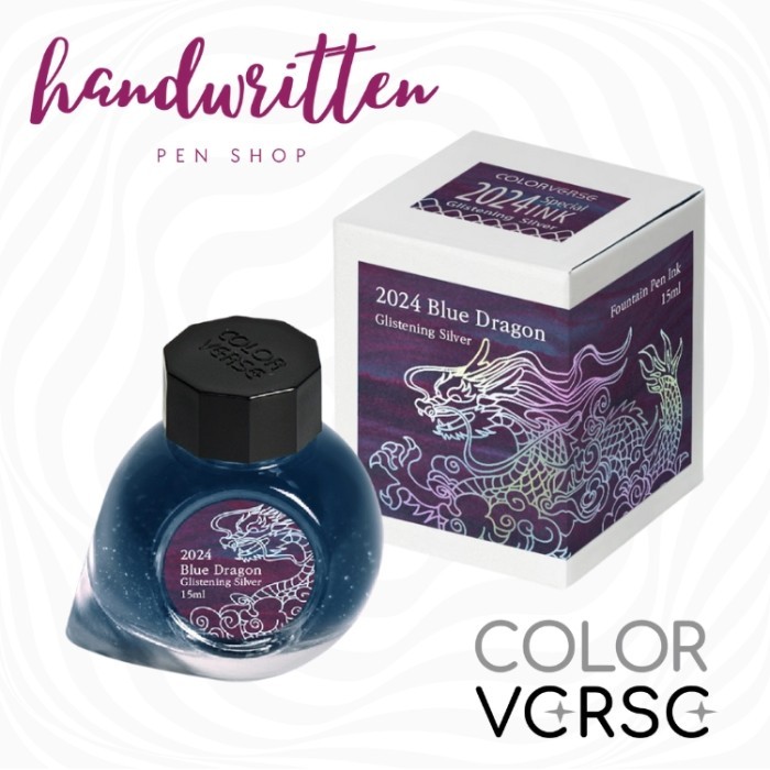 

TERBARU COLORVERSE Blue Dragon Special Edition Fountain Pen Ink 15ml BISA GRAB!