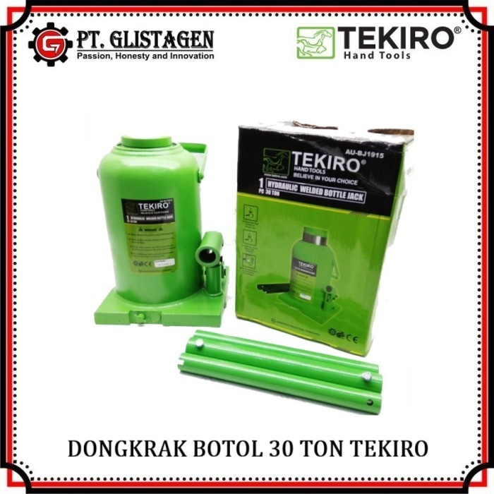 DONGKRAK BOTOL 30 TON HYDRAULIC BOTTLE JACK DONGKRAK MOBIL 30T TEKIRO