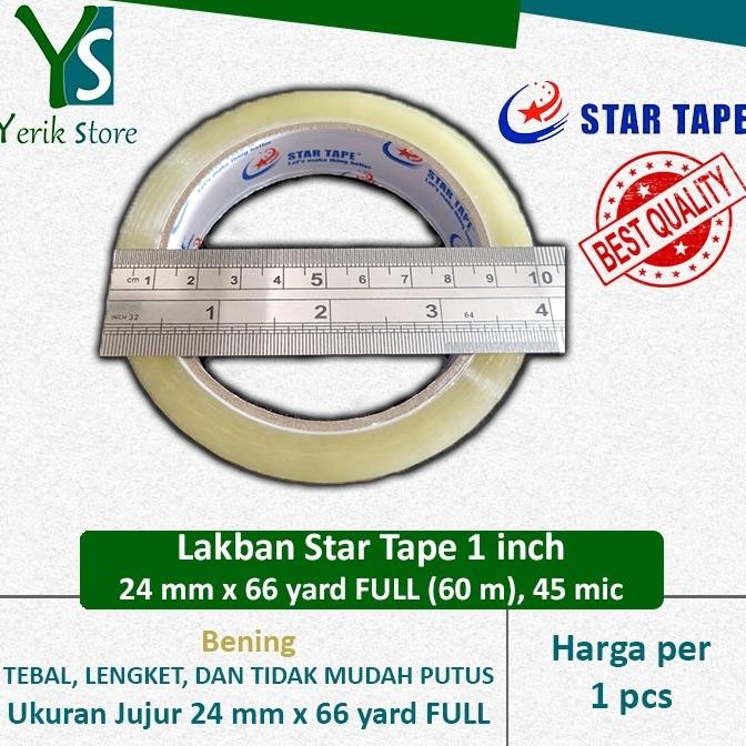 

:=:=:=:=] Isolasi 1 inch x 66 yard FULL (24 mm x 60 m) LAKBAN SELOTIP TERMURAH