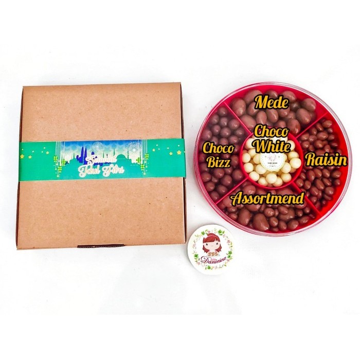 

Ctm Candy Tray 5In1 Parsel Coklat Scandia Lebaran Natal Imlek