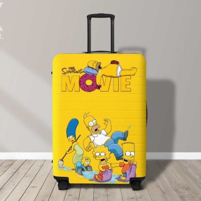 TERMURAH - KOPER CUSTOM PRINTING 20 INCH UKURAN KABIN-CABIN-ANAK- LAKI -