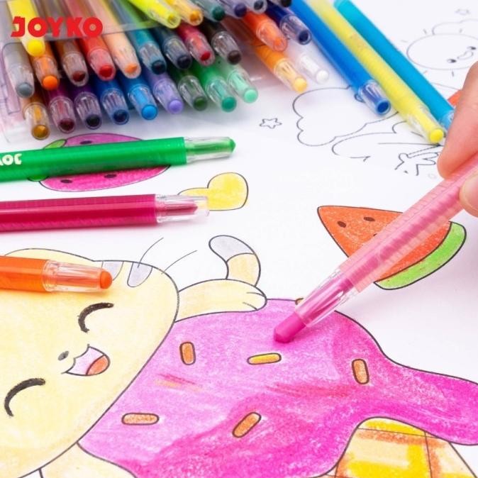 

KRAYON PUTAR TWIST CRAYON JOYKO TWCR - TWCR-36S