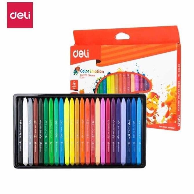 

DELI KRAYON SEKOLAH 24 WARNA EC20020 CERAH BENTUK SEGITIGA ERGONOMIS TIDAK BERACUN