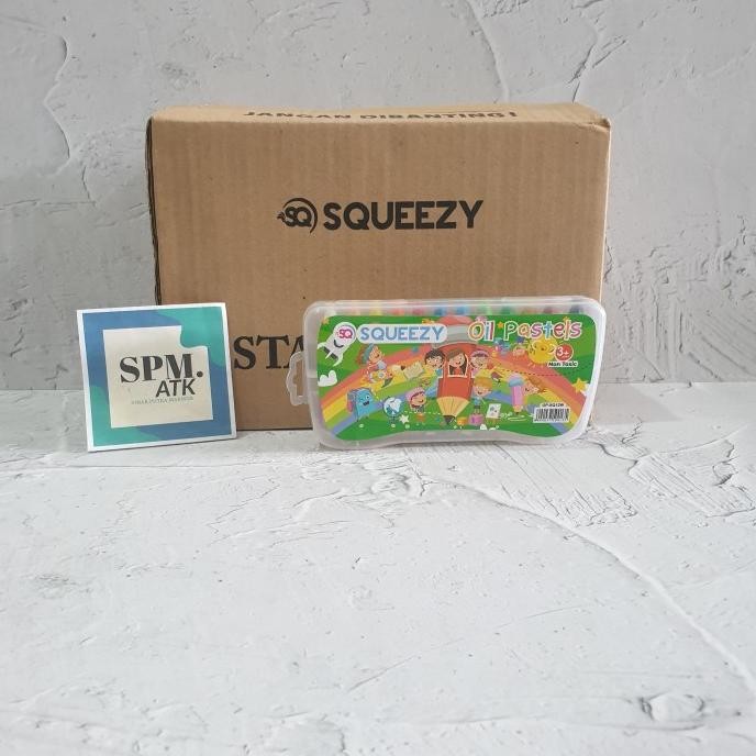 

(12 SET) CRAYON SQUEEZY 12 WARNA