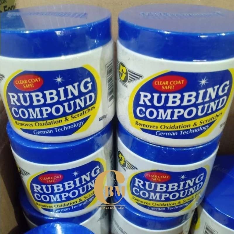 Disc Rubbing Compound Rj London Kompon Pengkilap 500 Gram