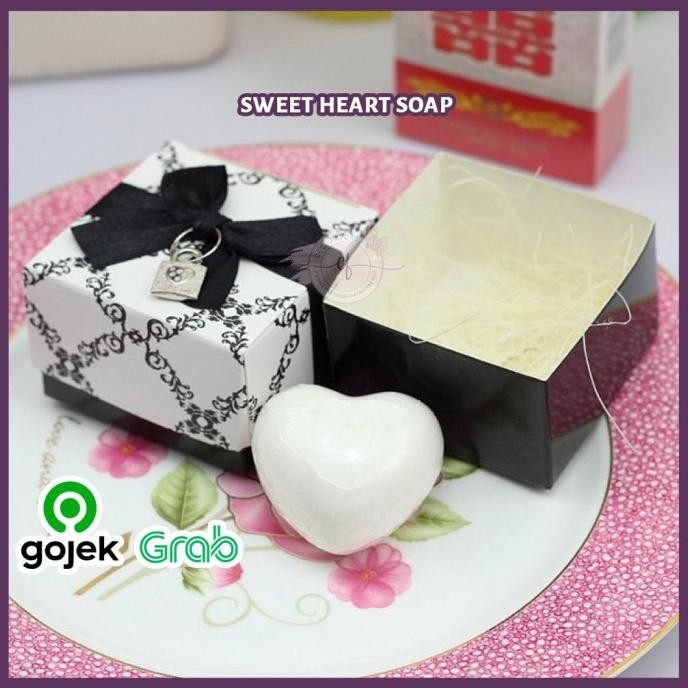 \\\\\] Souvenir Sabun Mandi Soap Bar Sweet Heart Soap