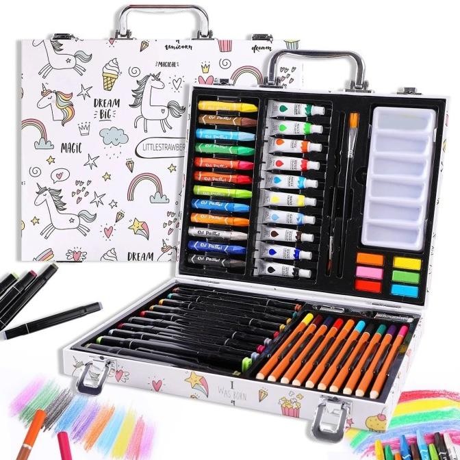 

CRAYON SET KOPER 54 PCS CAT WARNA PERLENGKAPAN SEKOLAH MENGGAMBAR ANAK