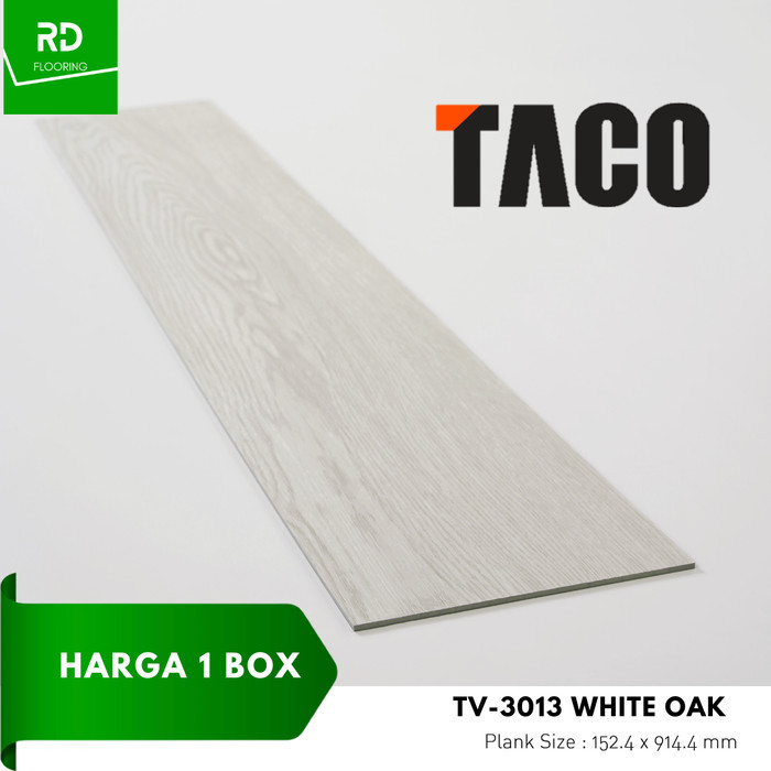 Lantai Vinyl 3MM Taco TV-3013 White Oak