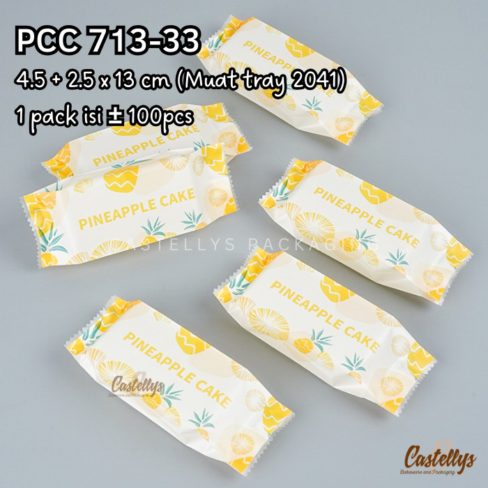 

:=:=:=:=] Plastik Nastar PCC 713-33 Pineapple Tart Kue Kering Cookies Nougat