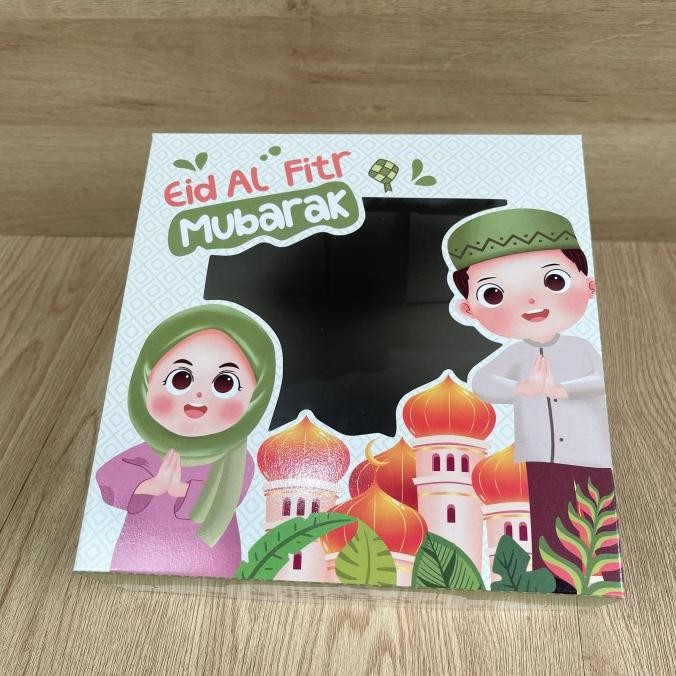 

<<<<<] Box Lebaran Idul Fitri / Kotak Kue Lebaran 22x22 / Dus Kue Lebaran