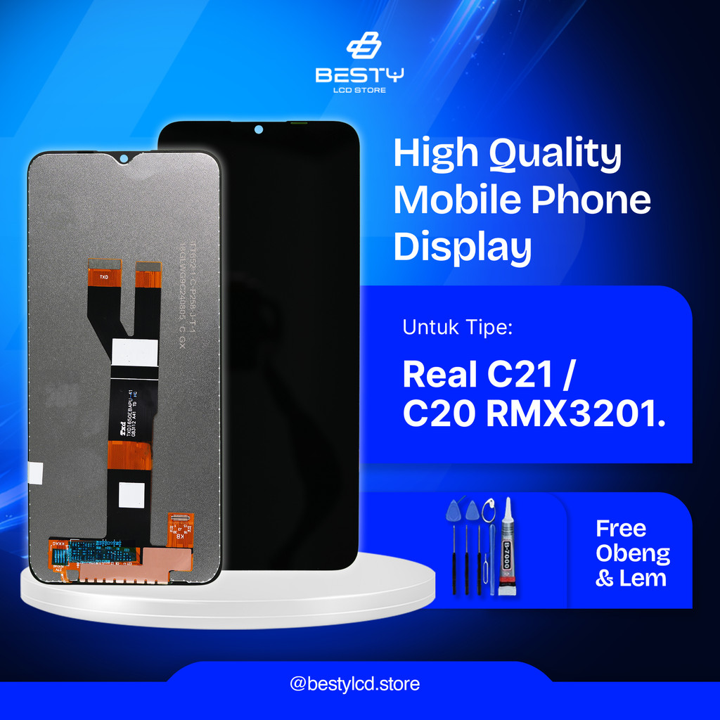 Lcd  Realme C21 / C20 RMX3201  Full Set