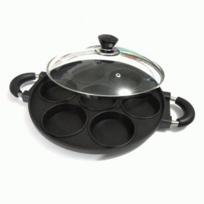 Sale Cetakan Teflon Lubang 7 | Martabak Mini Happy Call