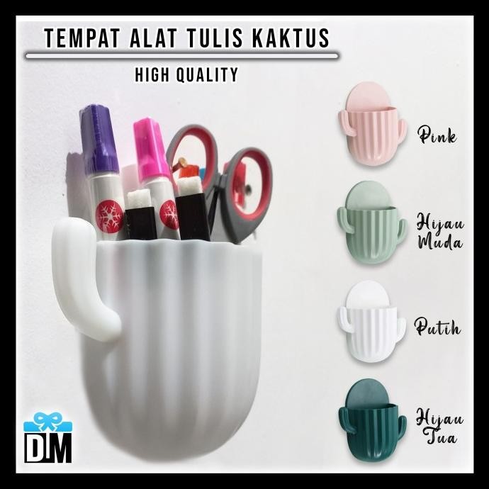 

langsung order saja] Tempat Alat Tulis Kaktus Unik Lucu Tempat Pulpen Spidol Gunting WhiteB