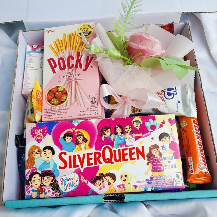 

LI34 Kado Hadiah Ulang Tahun Cewek Pacar Parcel Lebaran THR Anak Hampers Snack Wisuda Hadiah Ulang Tahun Giftbox Snack Parcel Anak Ka Parcel Lebarando Ulang Tahun Hampers Snack Hadiah Wisuda Termurah