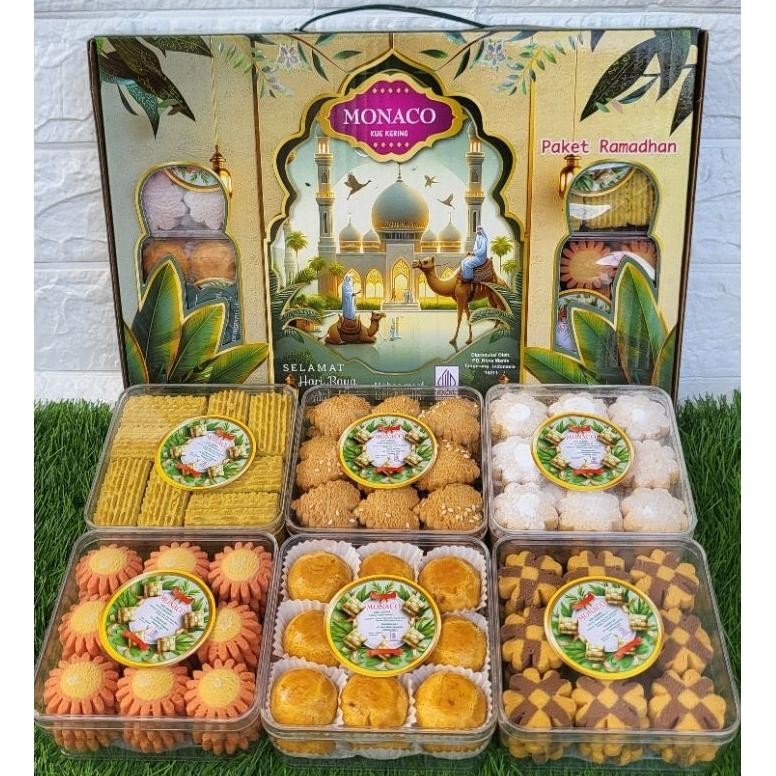 

ukd- Kue Kering Monaco - parcel kue lebaran - kue kering Premium