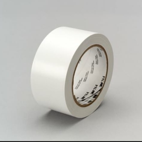 

3M General Purpose Vinyl Tape 764 White-Lakban Lantai 5cm x 33mtt