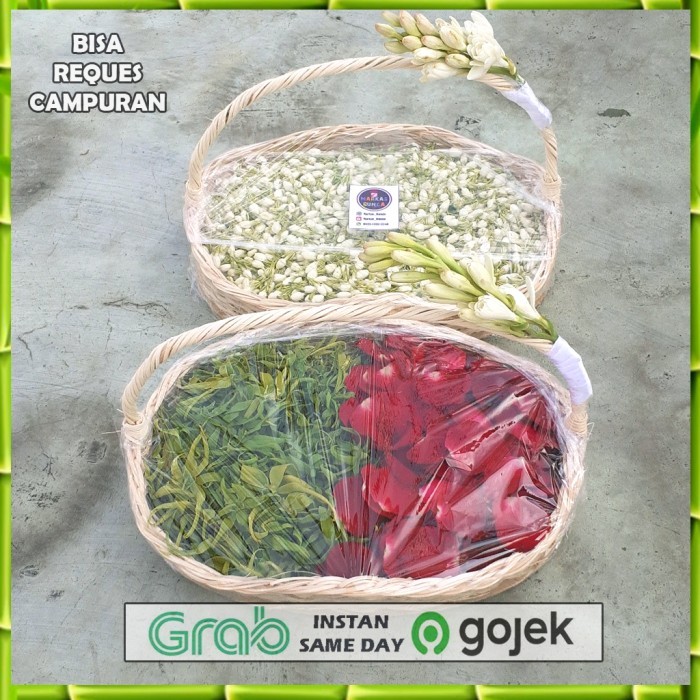 Bunga tabur makam / bunga tabur keranjang